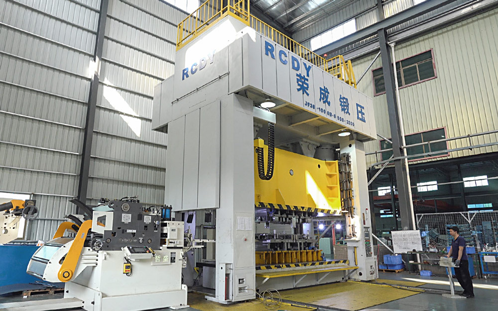 1250T stamping machine